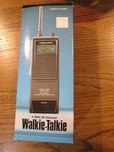 Realistic Walkie-Talkie 5-watt 40-c...