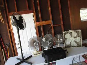 Need to beat this heat 5 fans and...