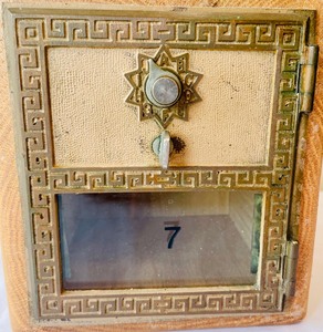 lot 39 image: Wooden Bank Lock Box
