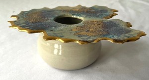 lot 131 image: Petite Signed Pottery Vase