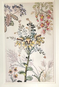 lot 135 image: Amazing Framed Floral Art by Buchert
