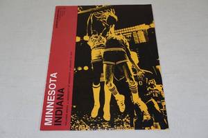 lot 10 image: Game Program - Gophers Basketball vs Indiana - January 12, 1978