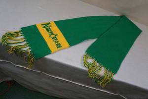 lot 33 image: Vintage Minnesota North Stars Knit Scarf