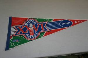 lot 37 image: Super Bowl XXVI Pennant - Metrodome