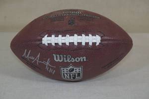 lot 45 image: Signed Football - Matt Asiata
