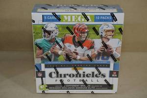 lot 75 image: 2020 Panini Chronicles MEGA Football Card Box - Elite