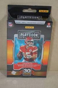 lot 80 image: 2021 Panini Playbook Football Card Hanger Box