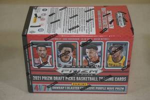 lot 86 image: 2021 Panini Prizm Draft Picks Basketball Card Blaster Box