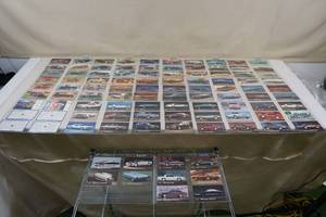 lot 231 image: Binder Pages of Cadillac Cards - Looks Like Complete Set
