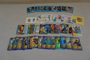 lot 232 image: Assorted Animation Cards - Digimon, Beavis and Butthead, Turtles, Berenstain