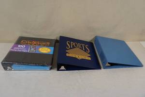 lot 233 image: Empty Card Binders