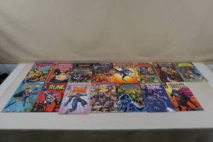 lot 263 image: Malibu Comic Books - Rune, Mantra, Liberator