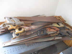 25 Vintage Hand Saws