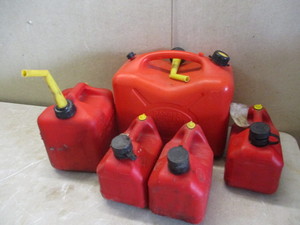 5 Gas Cans