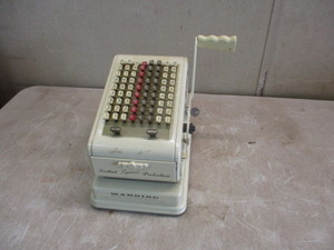 Vintage Paymaster Ribbon Writer with keywords