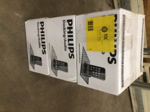 Lot of 3 Phillips docking audio Customer Returns See Terms in Auction