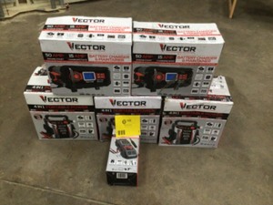 Lot of vector portable power stations customer return sea terms on auction