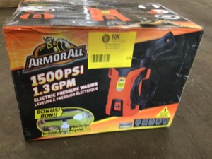 Armor All 1500 PSI Electric Pressure Washer Model Aa1500 Customer returns see terms on auction
