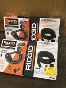 Lot of Ridgid Shop Vac Accessories customer returns see terms on auction