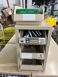3 DRAWER CABINET WITH BONUS TRAY ASSORTED ITEMS