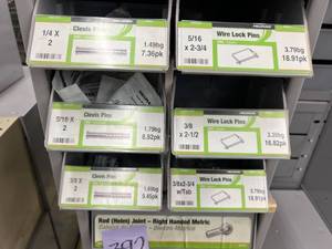 6 DRAWER CABINET WITH LOCK PINS
