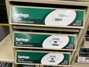 3 DRAWER CABINET ASSORTED COMPRESSIONEXTENSION SPRINGS