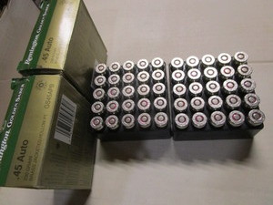 lot 66 image: Remington Golden Saber 45 auto 230g...