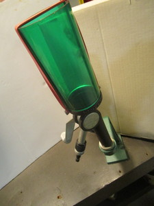 lot 70 image: Powder measure, pistol  small rifl...