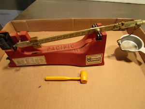 lot 86 image: Pacific M powder scale...