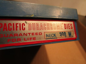 lot 96 image: Pacific Durachrome die, 308W...