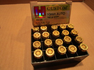 lot 107 image: Hornady ammo 10mm Auto 180gr XTP, 2...
