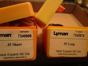 lot 164 image: Lyman Neck expand dies, short & lon...