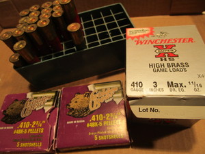 lot 191 image: Ammo 410 2-34 buckshot - Russian,...