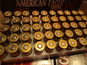 lot 194 image: Reloaded ammo 45 Auto 230gr, three...