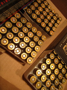 lot 198 image: Reloaded ammo 45 Auto 230gr, three...