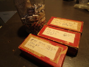 lot 219 image: Lead 35cal, approx 12lbs...