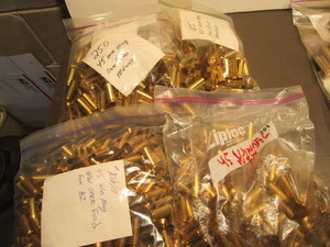 lot 268 image: Brass, 45cal, approx 19lbs...