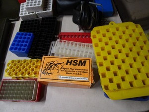 lot 292 image: Shell holders, trays, boxes...