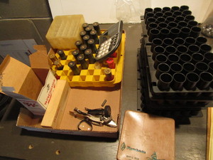 lot 279 image: Shell trays, D Loader cutter, empty...