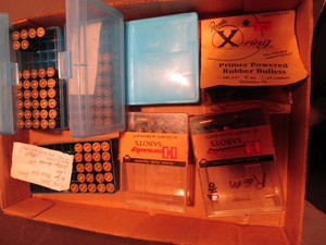 lot 281 image: Bullets, reloads, 44, sabots...