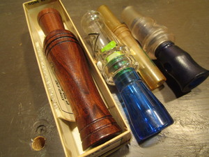 lot 320 image: Game calls OLT #77 goose, Flambeau...