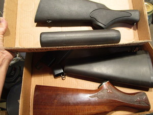 lot 324 image: Gun stocks...