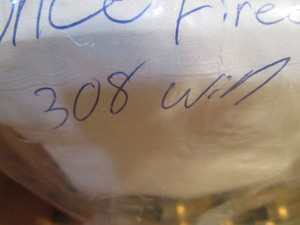 lot 329 image: Brass 4lbs of 44 and 4lbs 308...