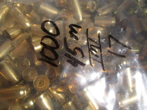 lot 331 image: Brass 45m, two bags of 1000, appro...