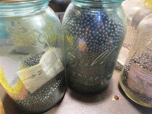 lot 340 image: Jars with BP#3 .140 - approx 1-14...