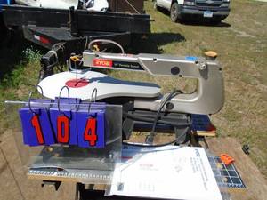 Ryobi 16 scroll saw. Lightly used. Right out of the shop. Tested & works. As shown.
