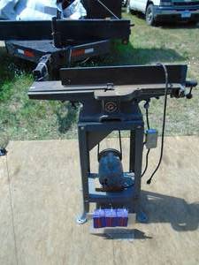 4 12 Rockwell jointer. 13 hp dayton motor. Good shape. Ready to work. As shown.