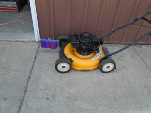 Used push mower. Good used condition. Tested & works. As shown.