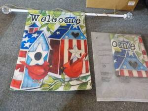 Welcome Reversible Flags...
