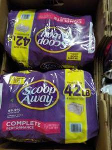 Box of Scoop Away Cat Litter...